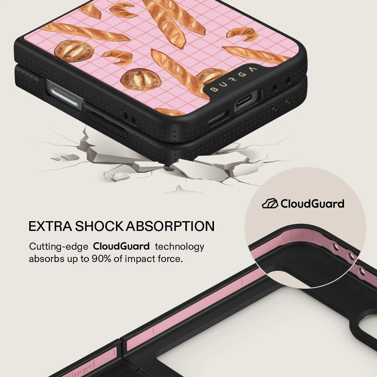 No Crumbs - Samsung Galaxy Z Flip 6 Case - Image 8
