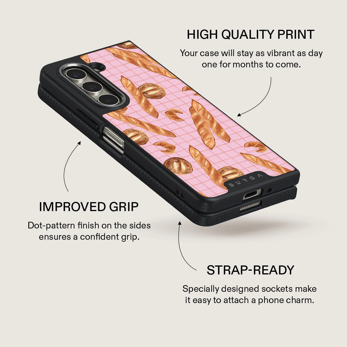 No Crumbs - Samsung Galaxy Z Fold 5 Case - Image 12