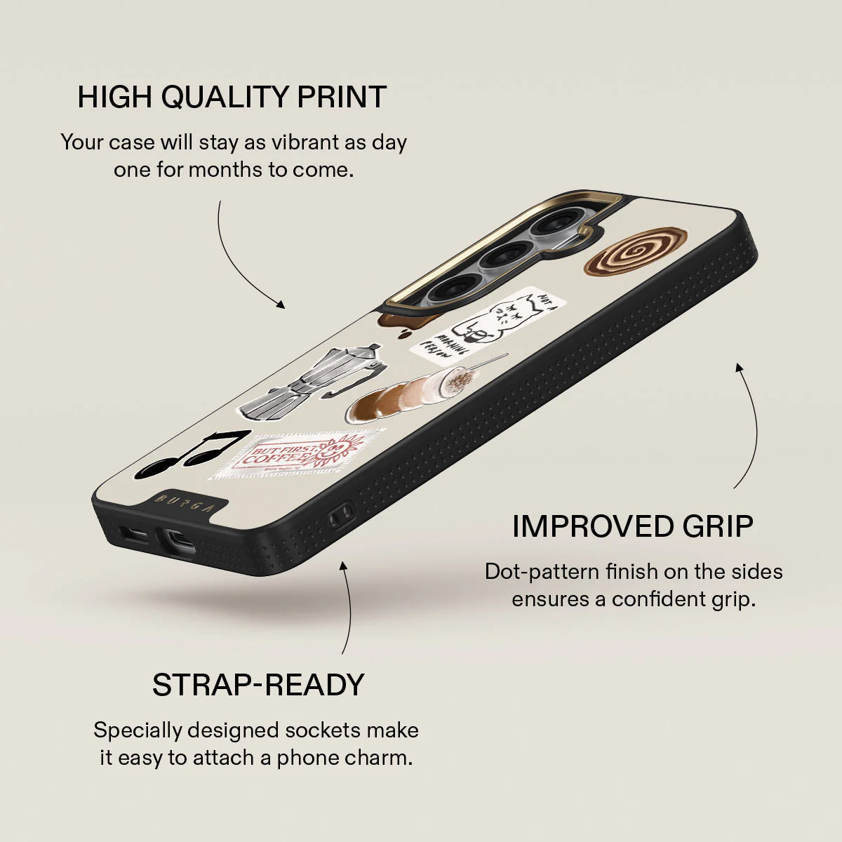 Oat Milk Please - Samsung Galaxy S26 Case - Image 9