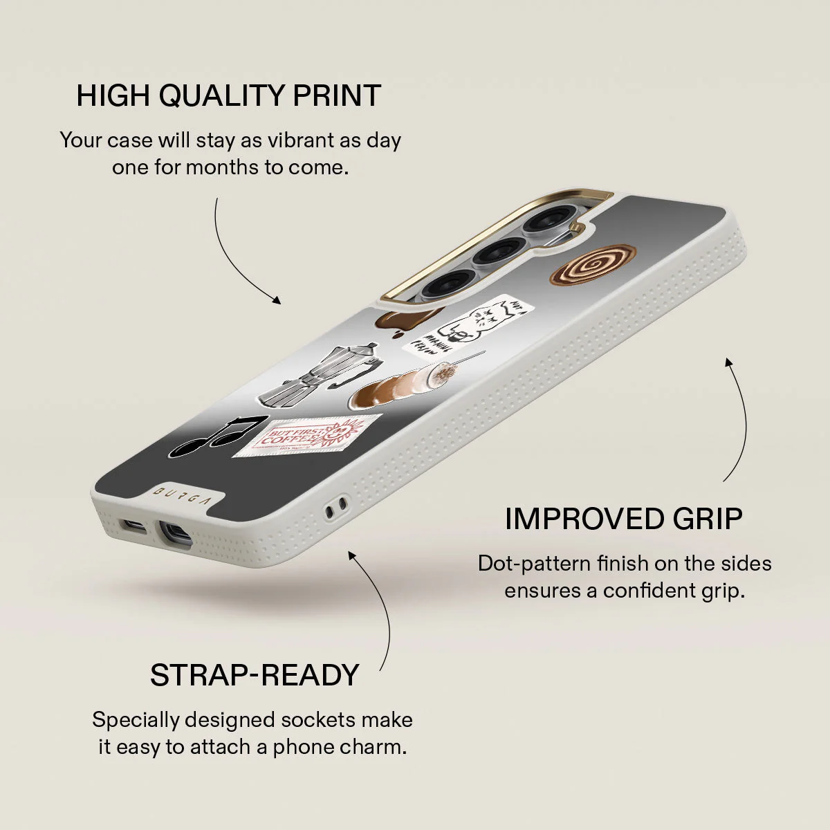 Oat Milk Please - Samsung Galaxy S26 Plus Case - Image 75