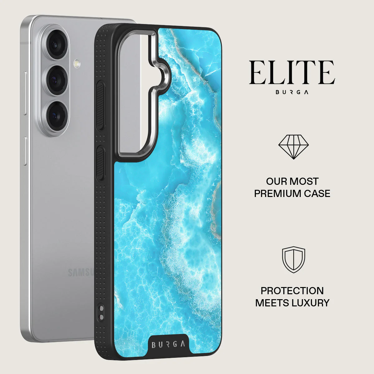 Ocean Waves - Blue Samsung Galaxy S26 Plus Case - Image 20