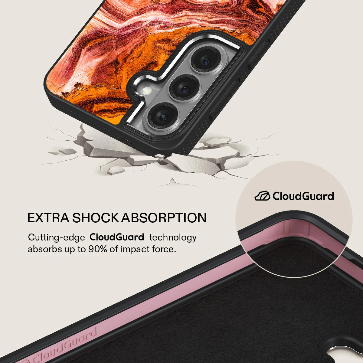 Pumpkin Spice - Orange Samsung Galaxy S26 Plus Case - Image 14