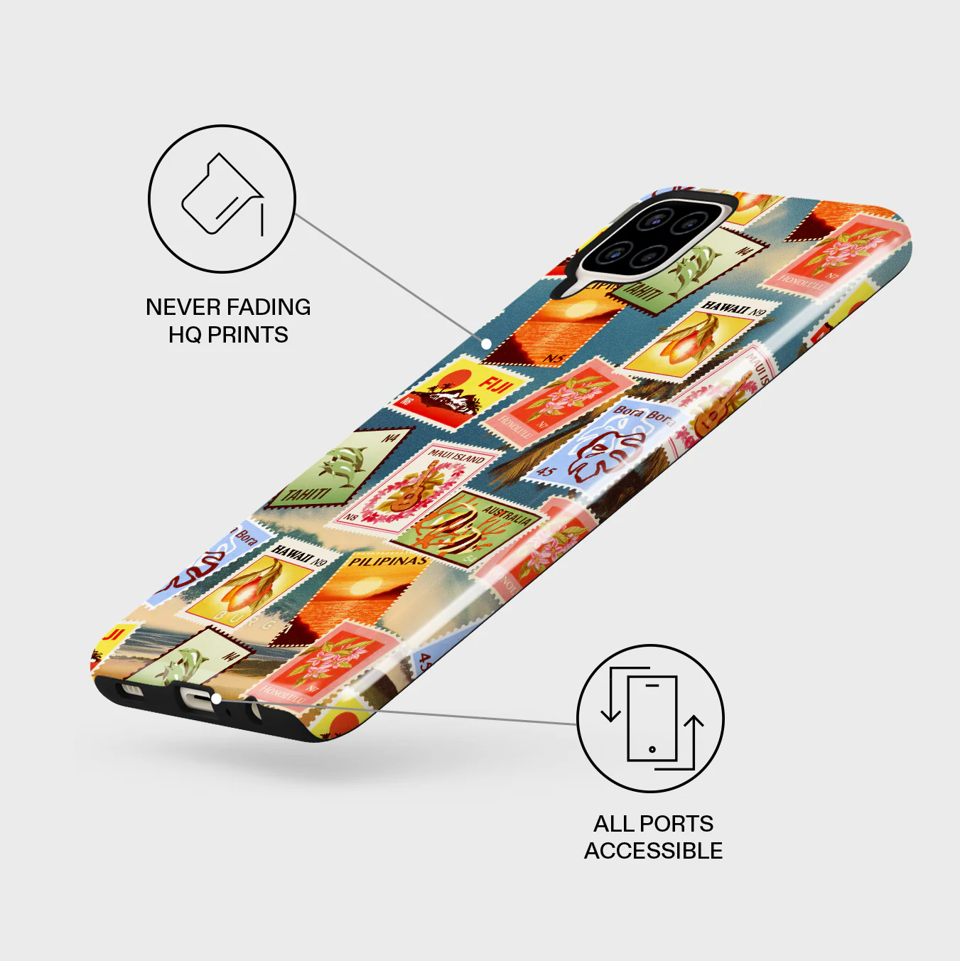 Paradise - Samsung Galaxy A12 4G Case - Image 3