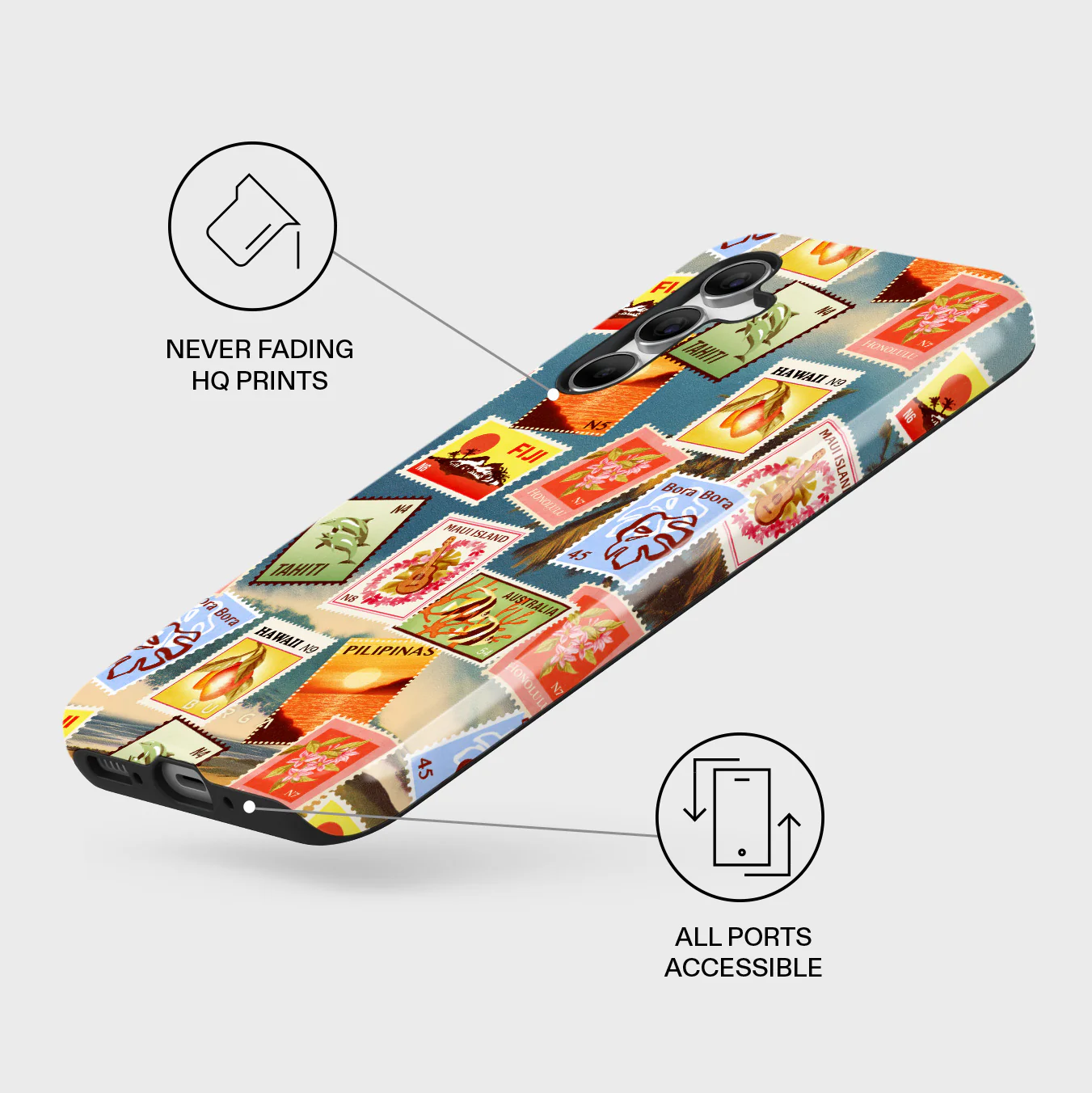 Paradise - Samsung Galaxy A54 Case - Image 3