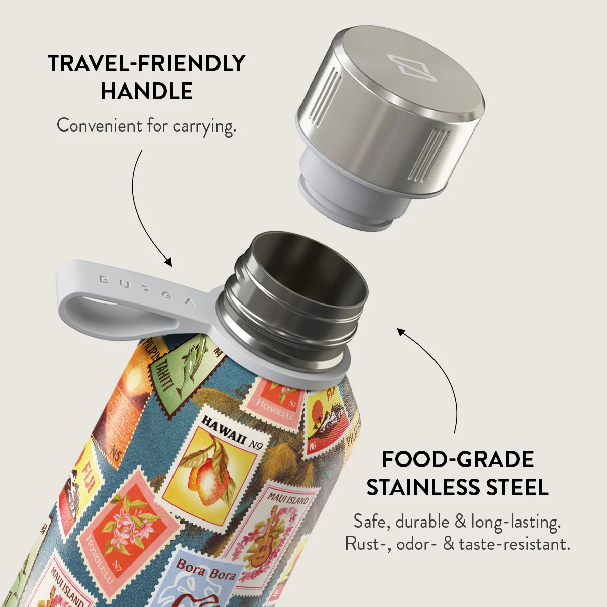 Paradise - Water Bottle - Image 4