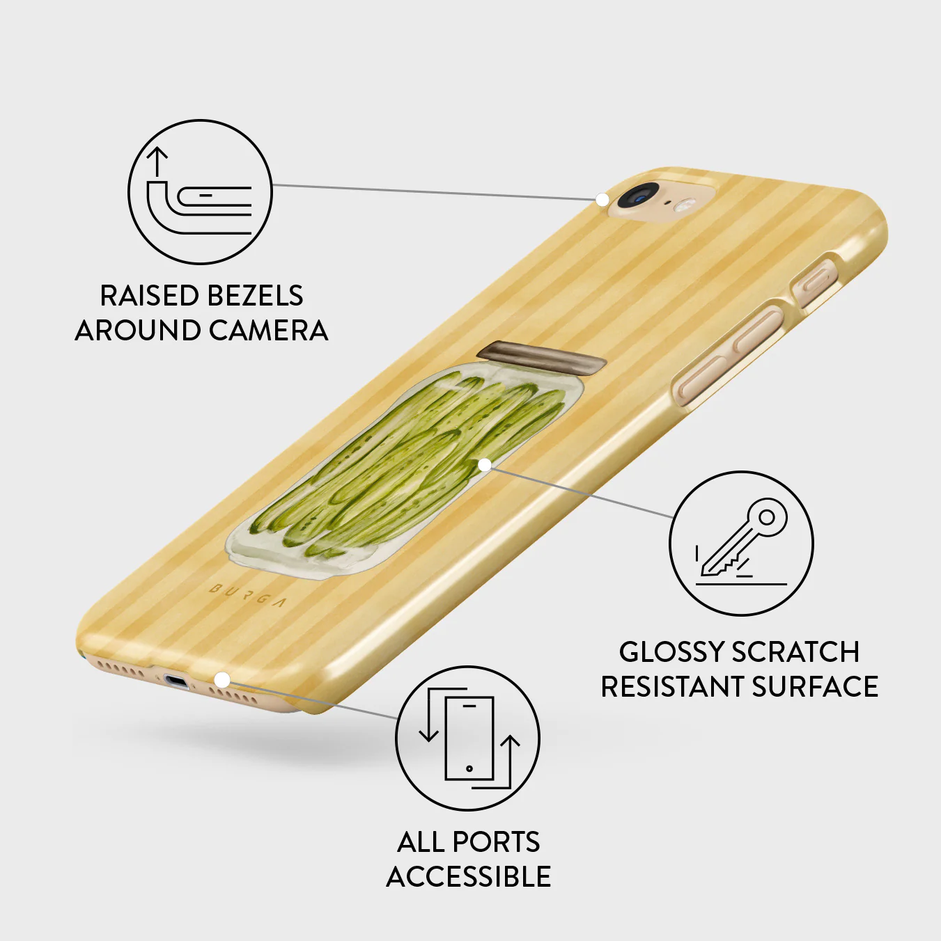 Pickled - iPhone SE (2020) Case - Image 3