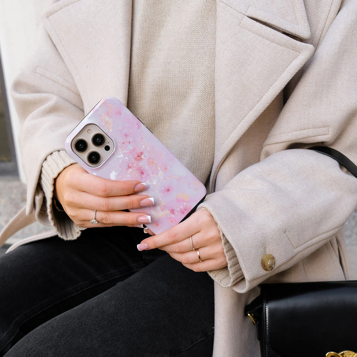 Golden Coral - Pink Samsung Galaxy S26 Case - Image 44