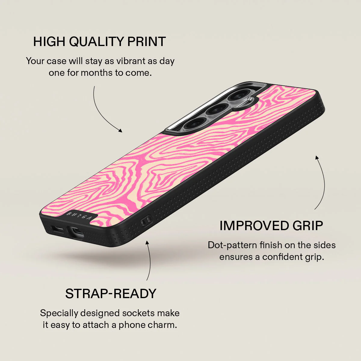 Pink Shores - Samsung Galaxy S26 Case - Image 23