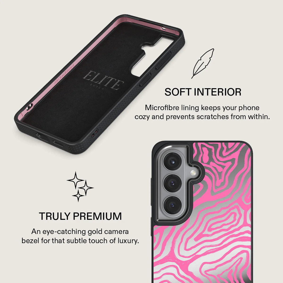 Pink Shores - Samsung Galaxy S26 Case - Image 54