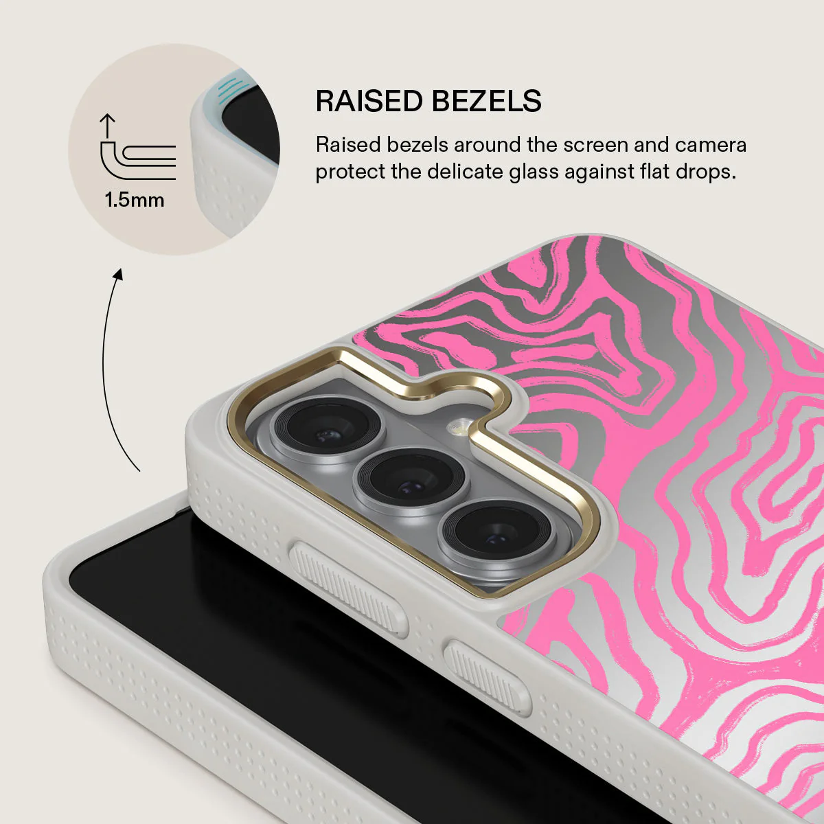 Pink Shores - Samsung Galaxy S26 Case - Image 71