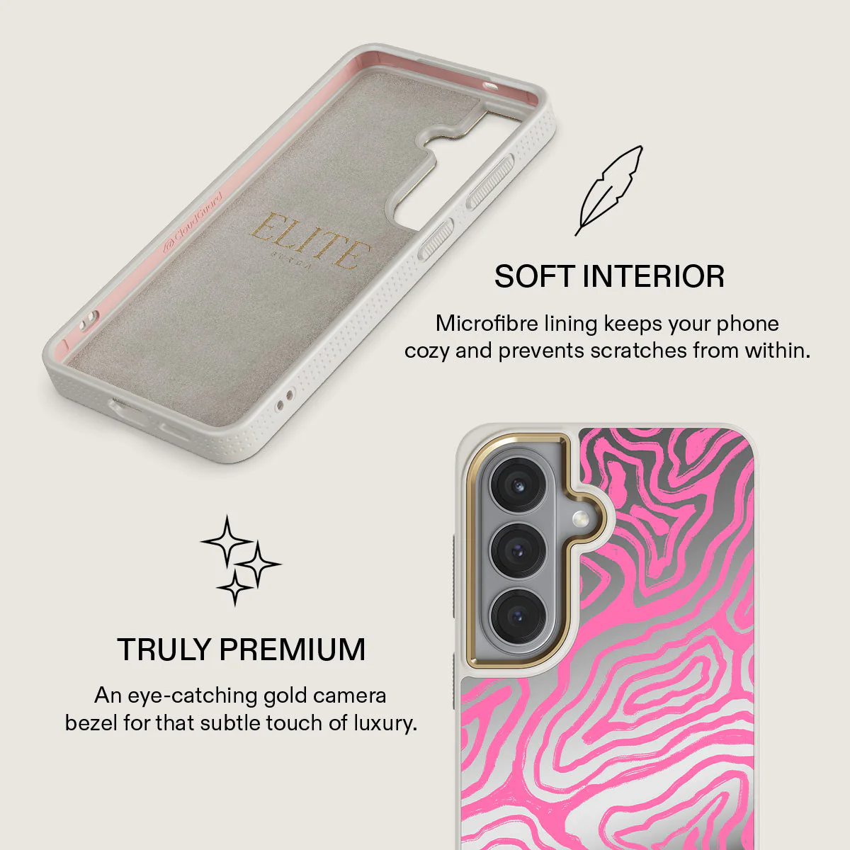 Pink Shores - Samsung Galaxy S26 Case - Image 73