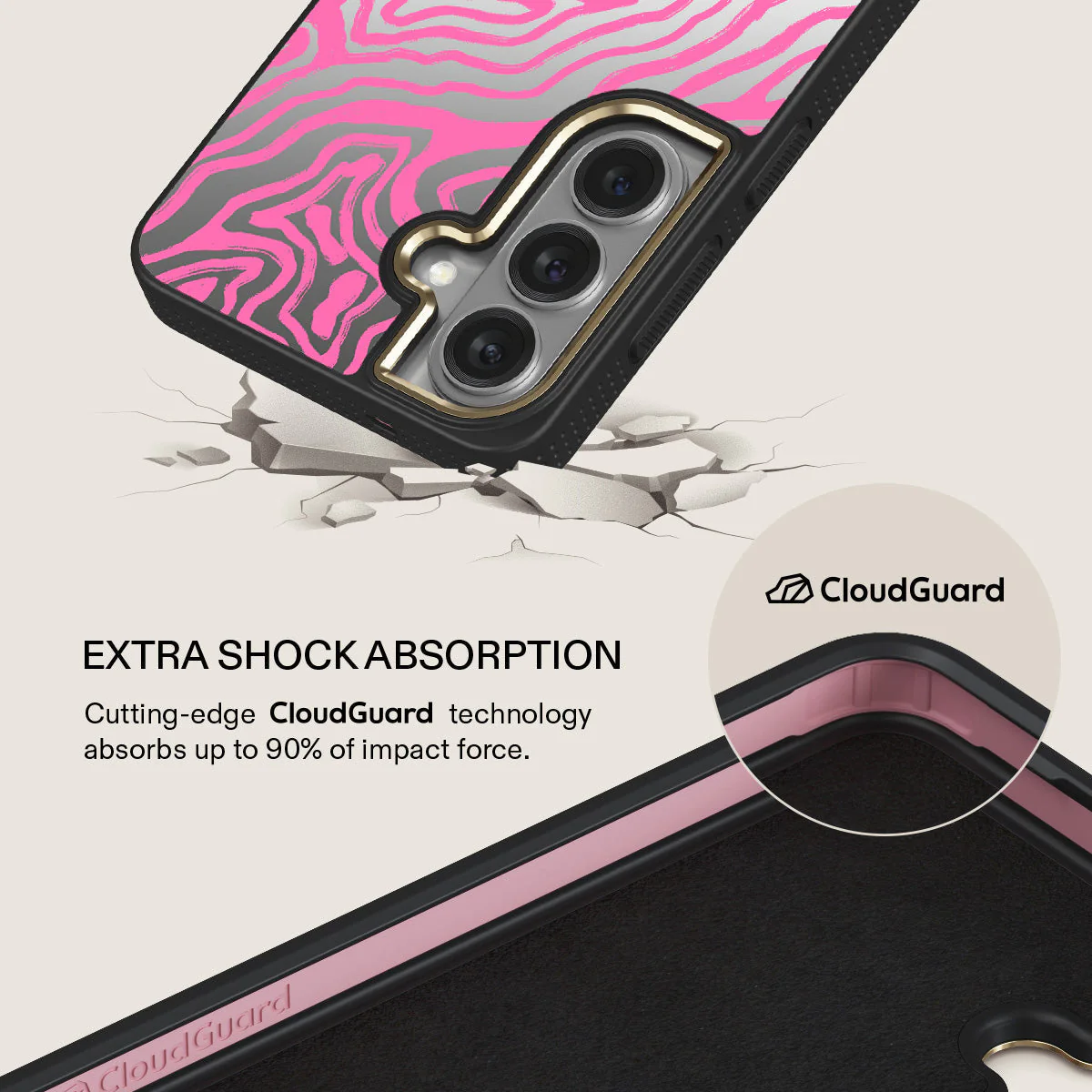 Pink Shores - Samsung Galaxy S26 Plus Case - Image 42
