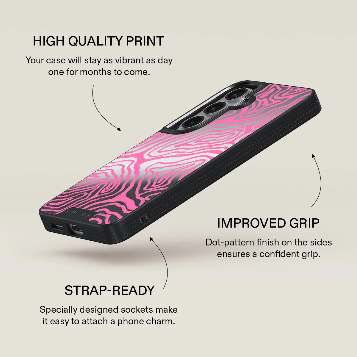 Pink Shores - Samsung Galaxy S26 Plus Case - Image 53