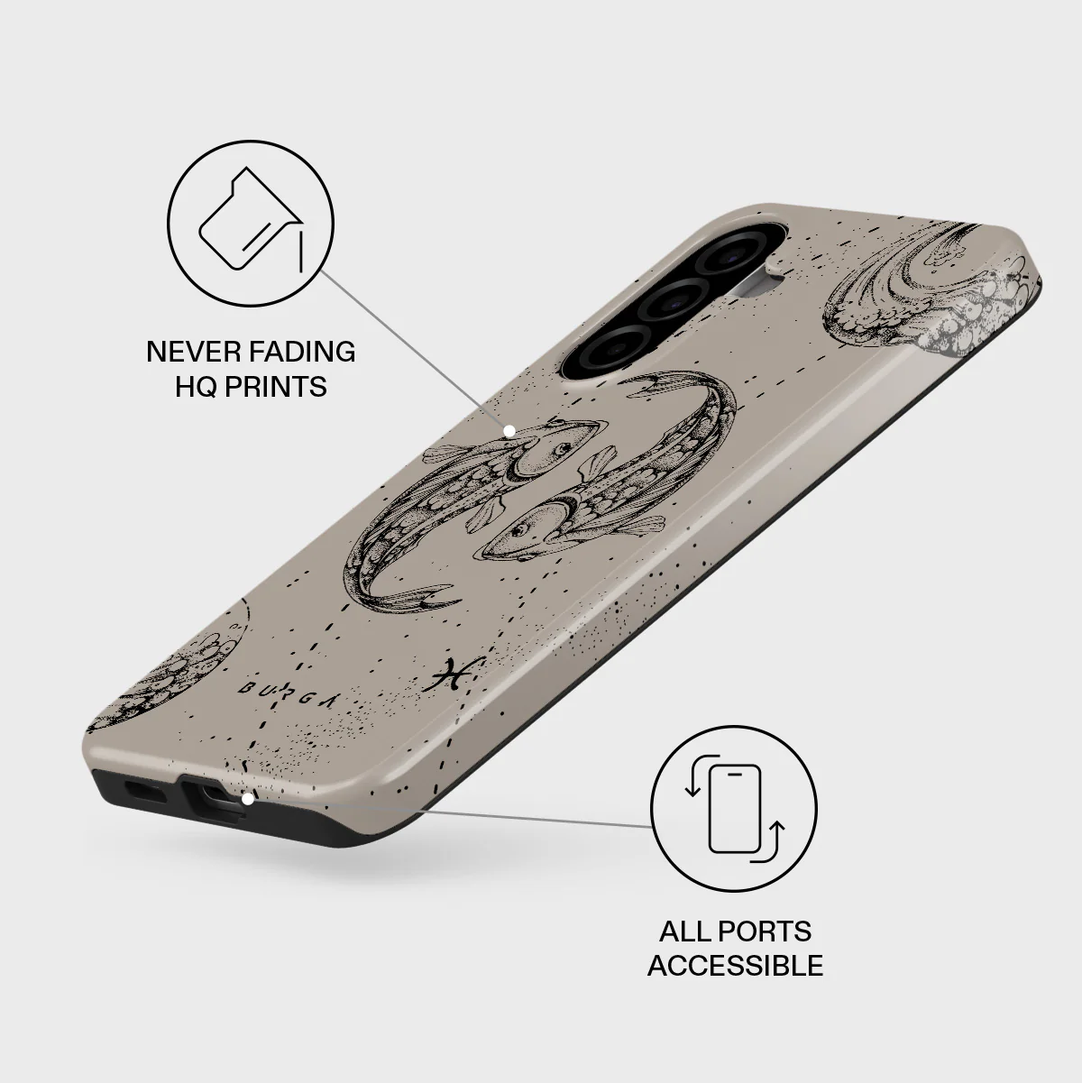 Pisces - Samsung Galaxy A57 5G Case - Image 3