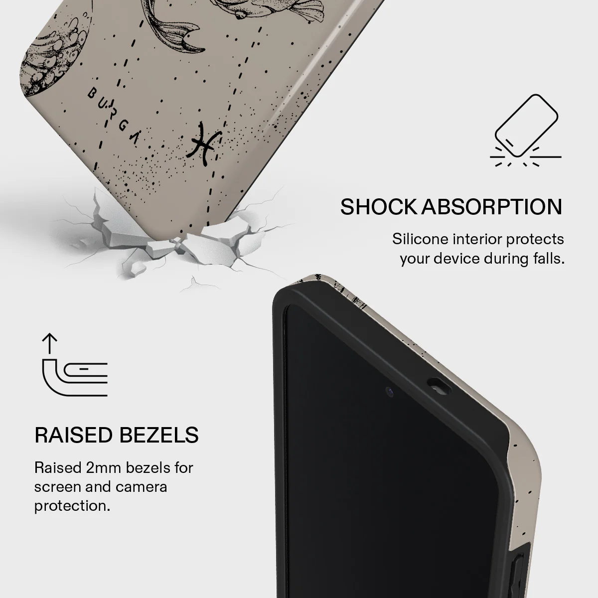 Pisces - Samsung Galaxy S25 FE Case - Image 4