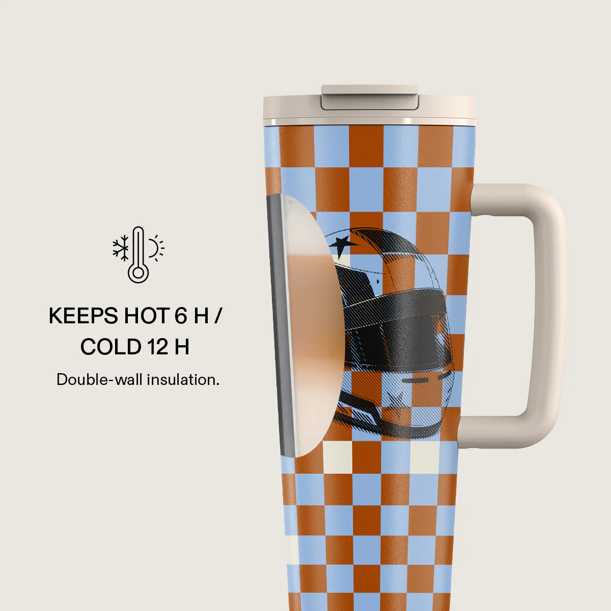 Pit Stop - EasyGrip Travel Mug - Image 4