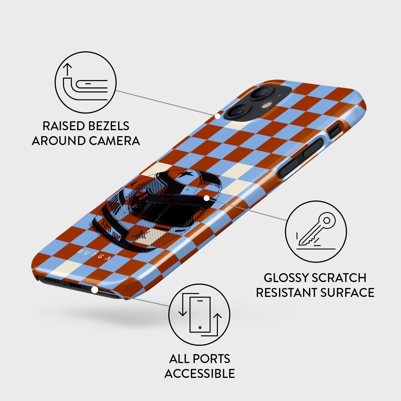 Pit Stop - iPhone 12 Mini Case - Image 3