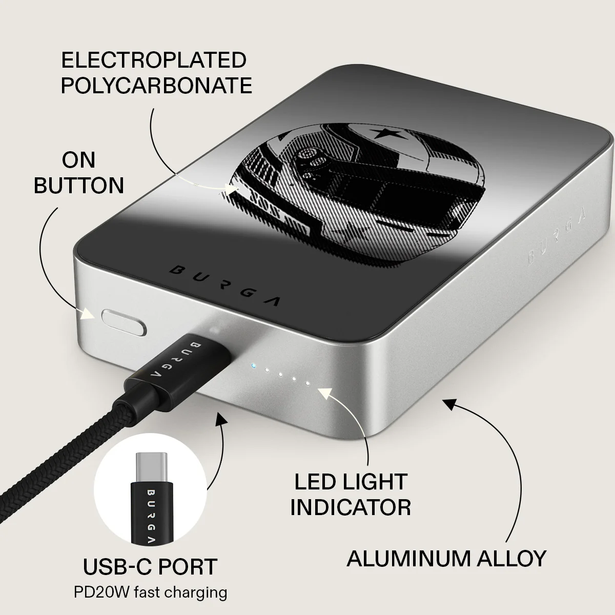 Pit Stop - Magnetic Power Bank - Image 90