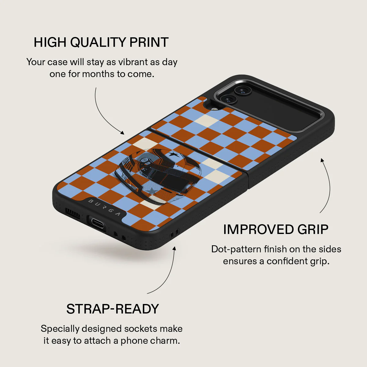 Pit Stop - Samsung Galaxy Z Flip 4 Case - Image 24