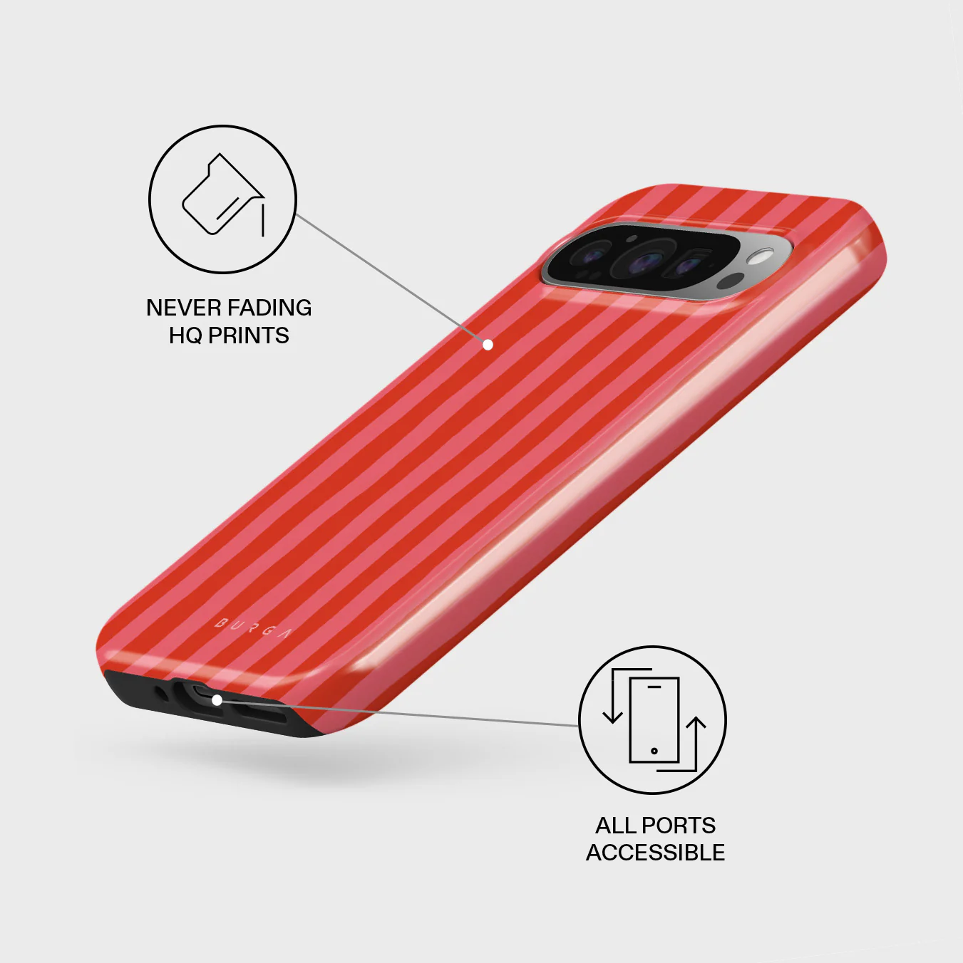Pomegranate - Google Pixel 9 Pro Case - Image 3