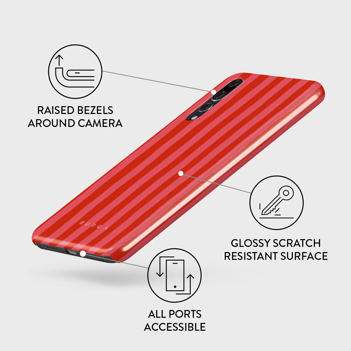 Pomegranate - Huawei P20 Case - Image 3