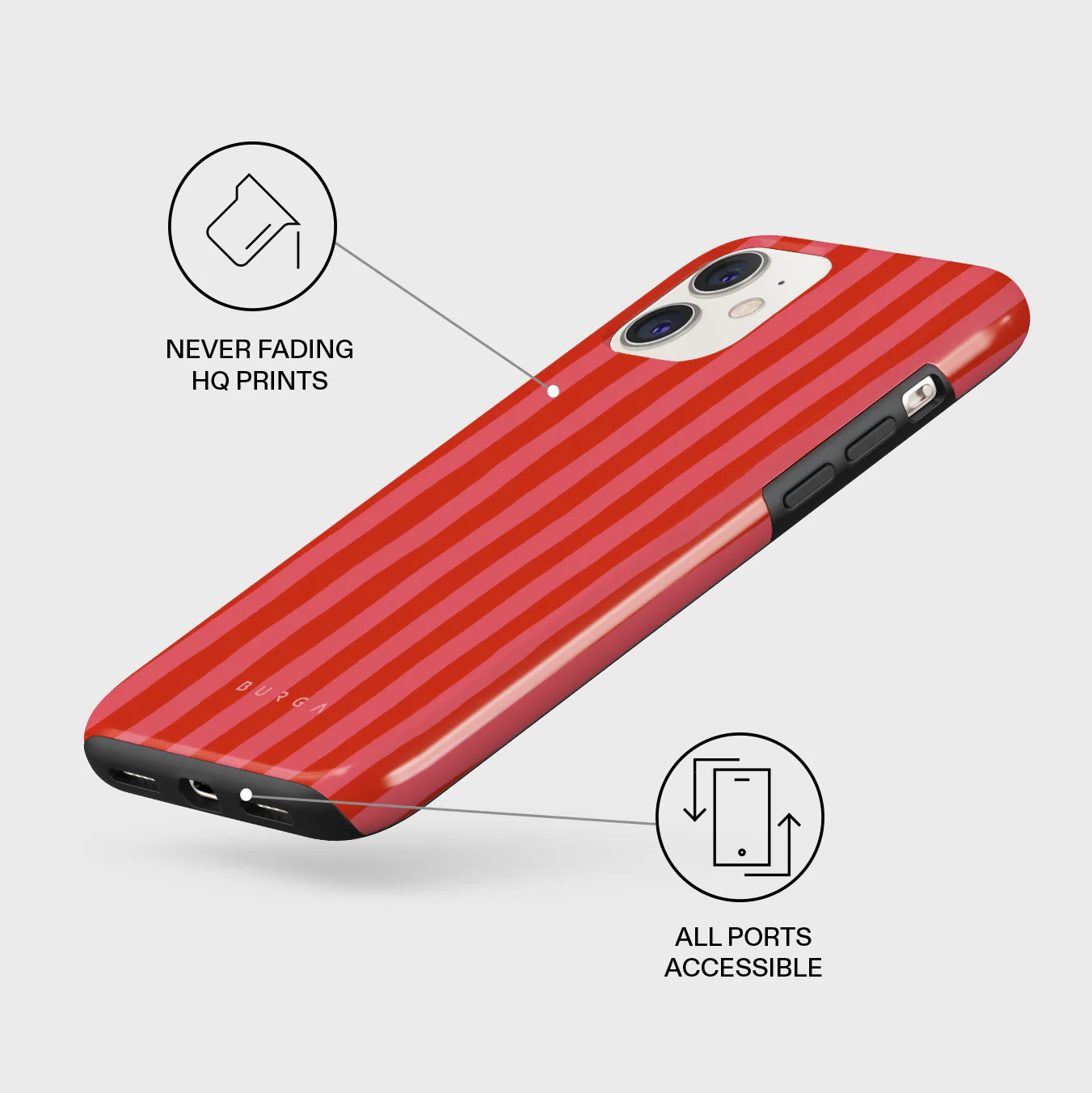 Pomegranate - iPhone 11 Case - Image 3