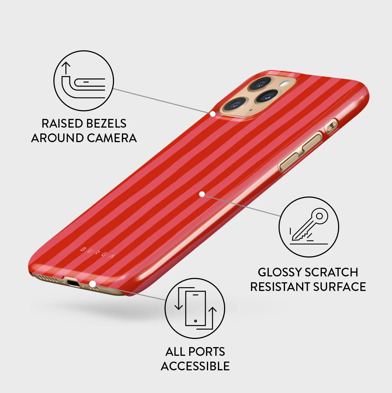 Pomegranate - iPhone 11 Pro Max Case - Image 3
