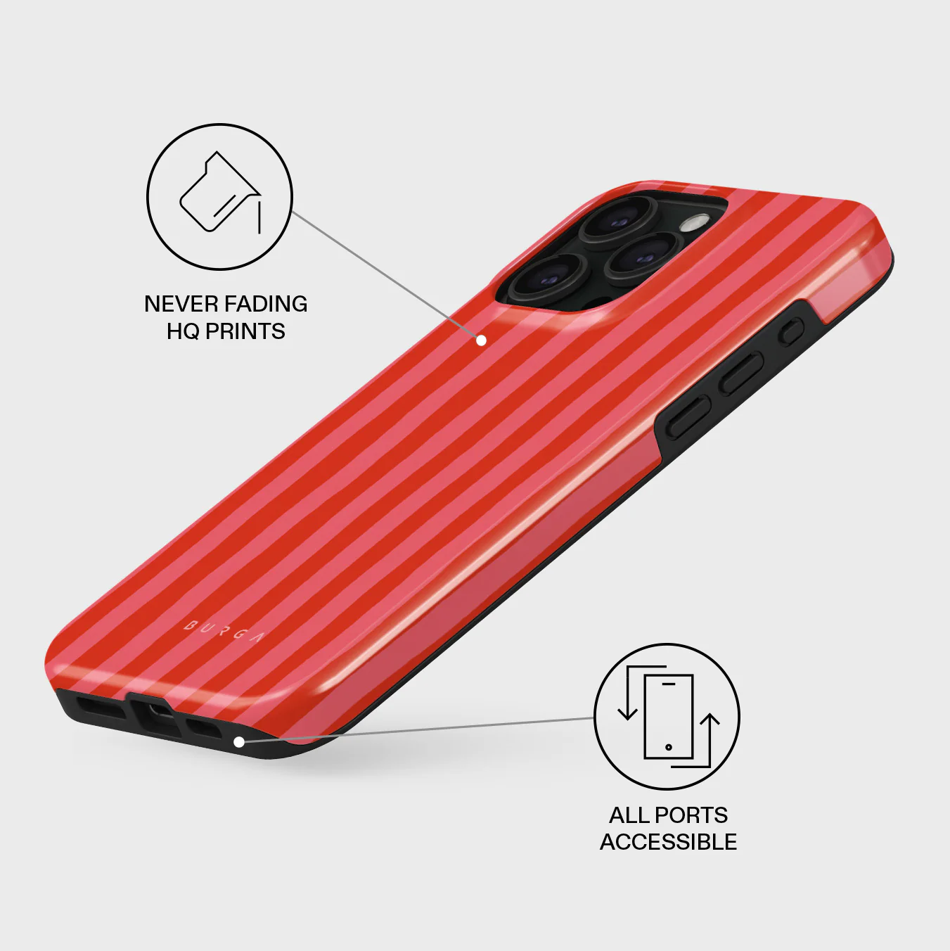 Pomegranate - iPhone 15 Pro Max Case - Image 3