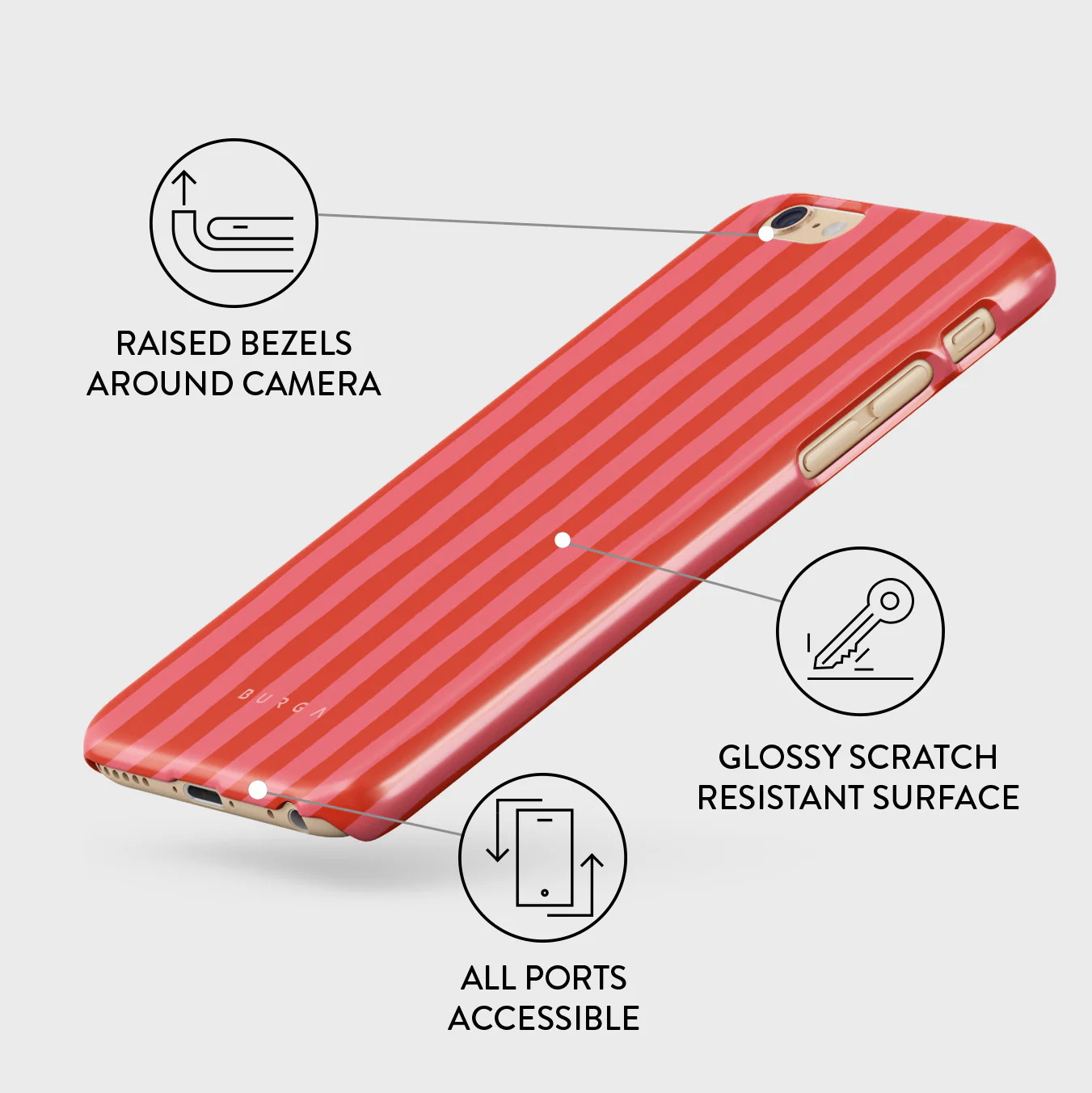 Pomegranate - iPhone 6 / 6S Case - Image 3
