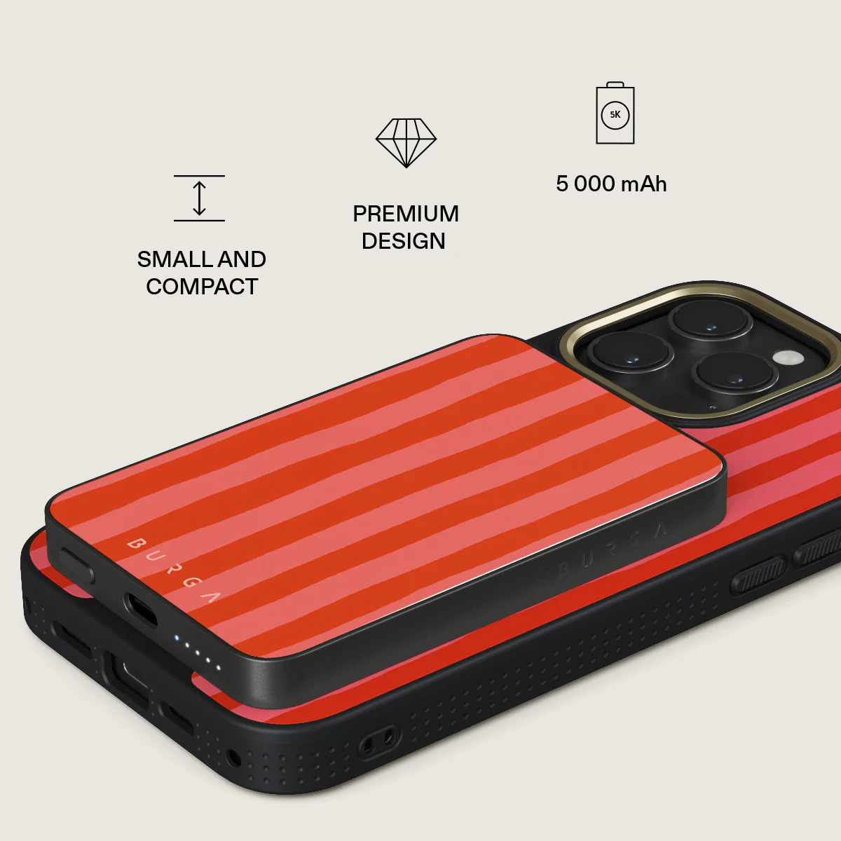 Pomegranate - Magnetic Power Bank - Image 2