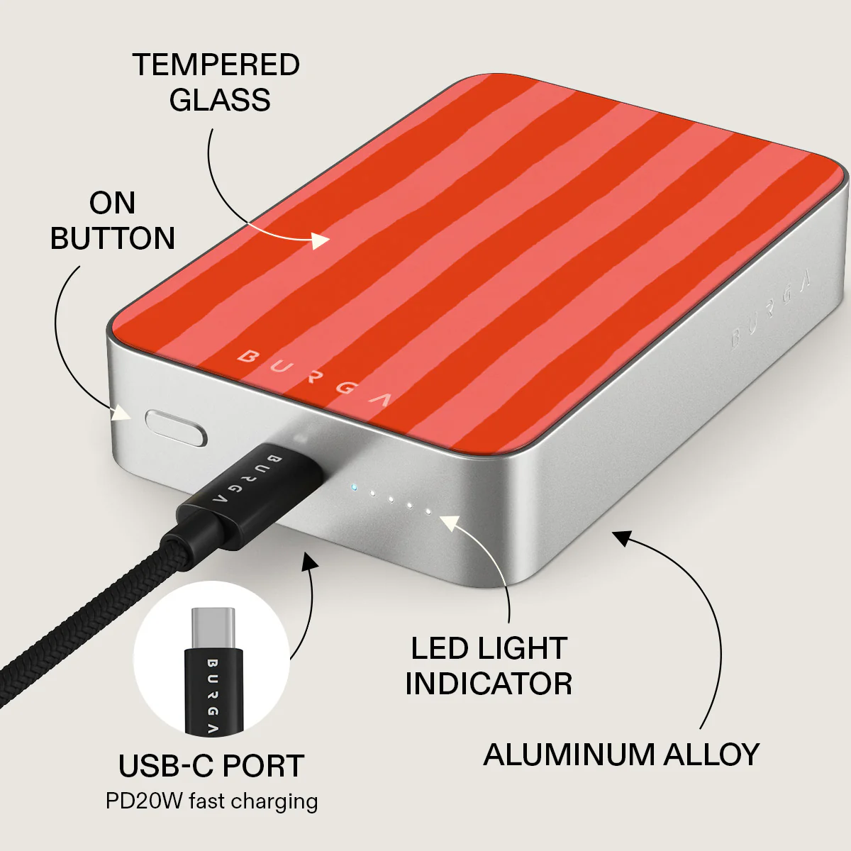 Pomegranate - Magnetic Power Bank - Image 45