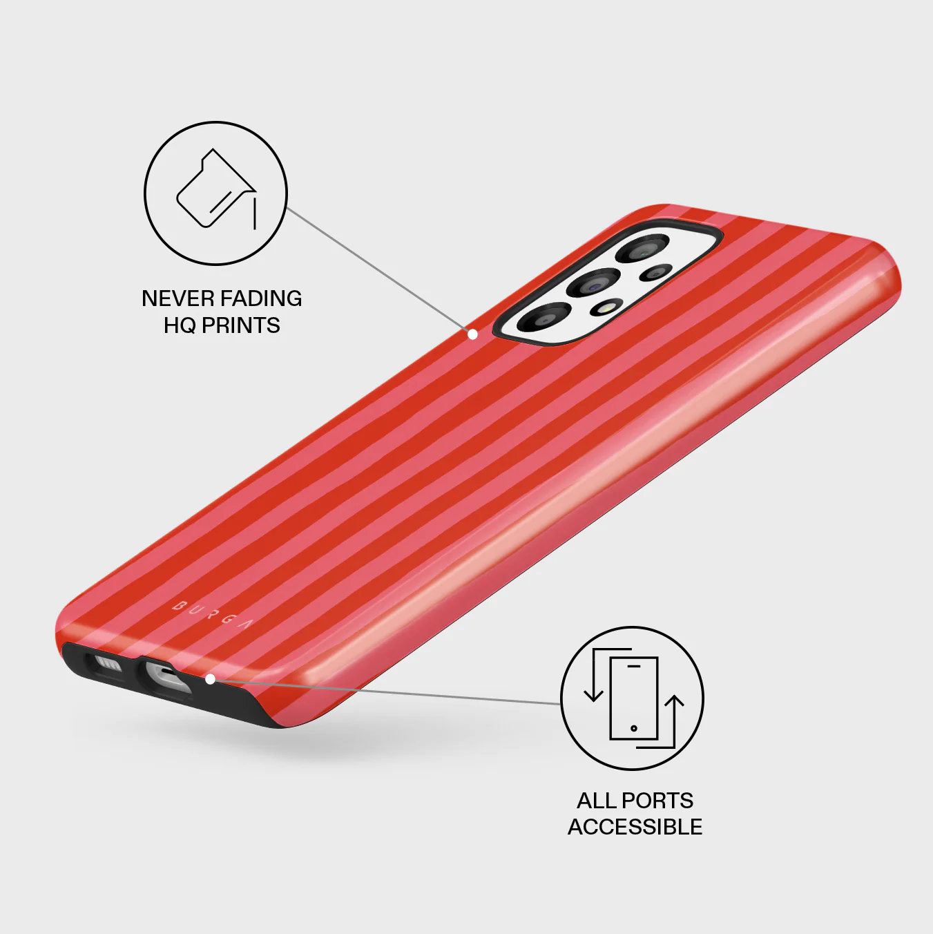Pomegranate - Samsung Galaxy A23 4G / 5G Case - Image 3
