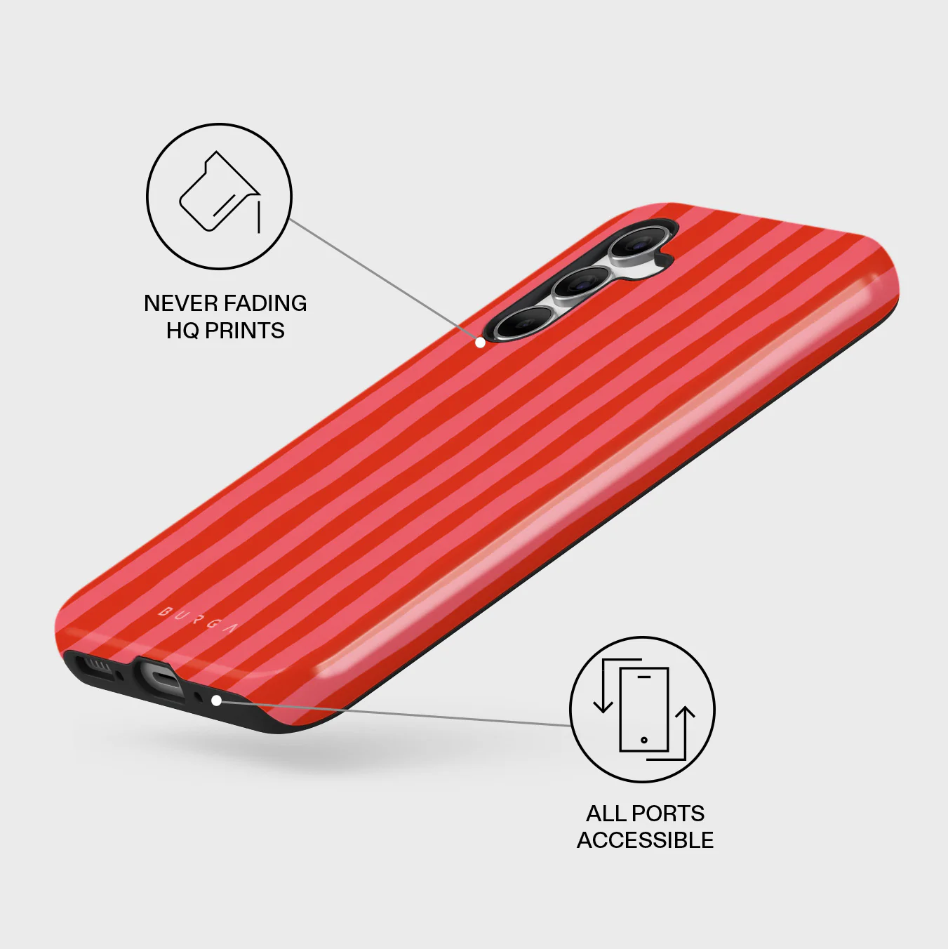 Pomegranate - Samsung Galaxy A55 Case - Image 3