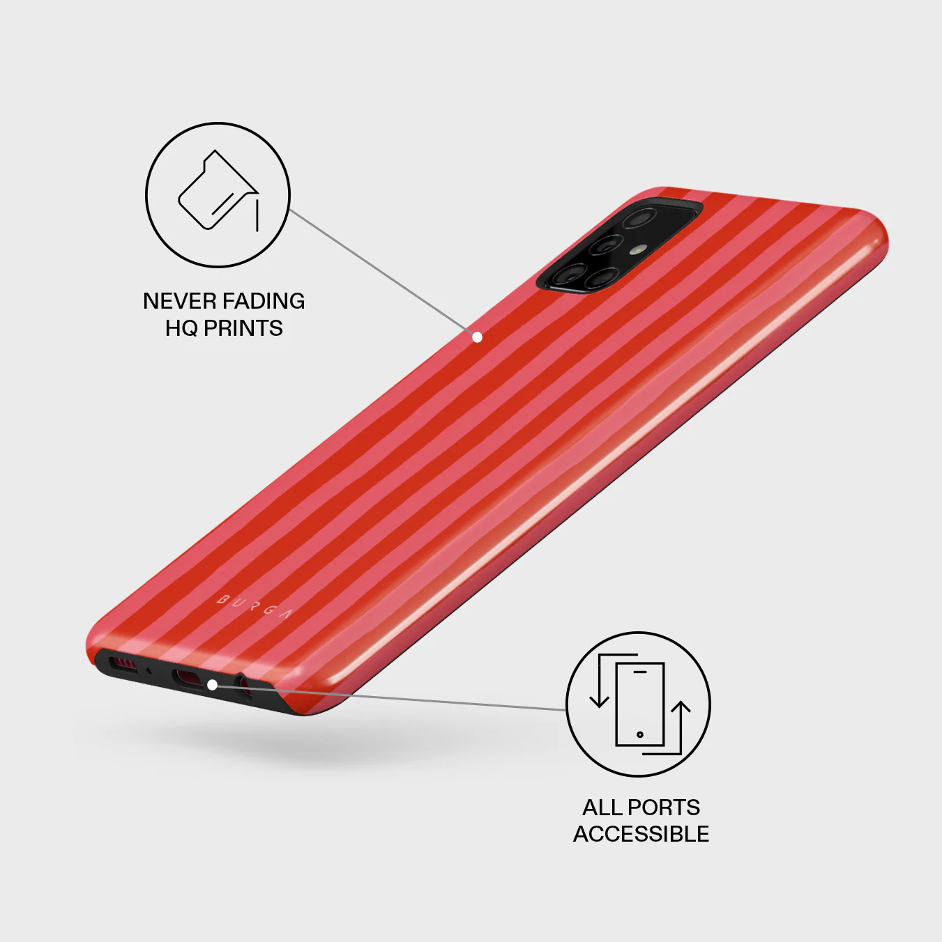 Pomegranate - Samsung Galaxy A71 4G Case - Image 3