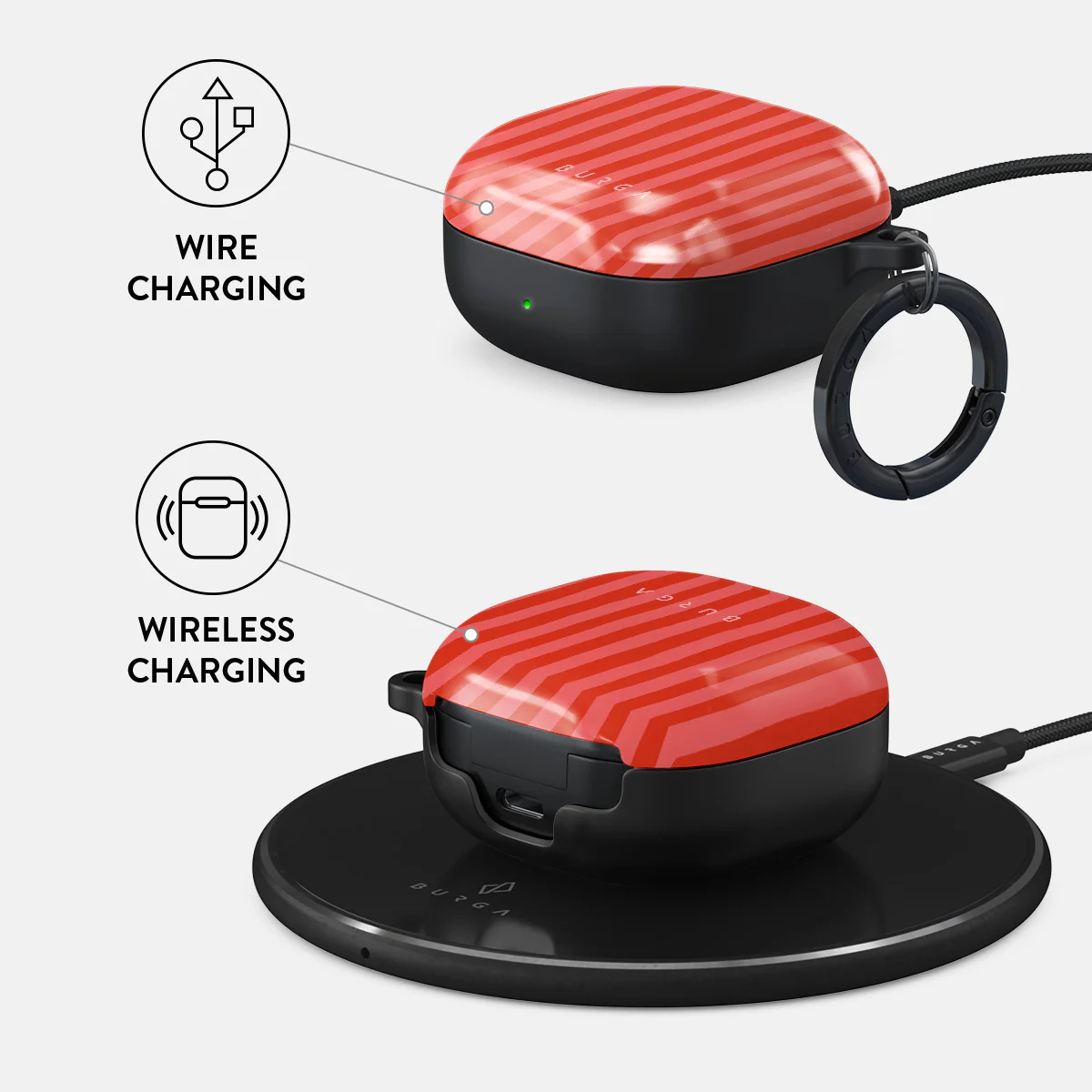 Pomegranate - Samsung Galaxy Buds 2 Case - Image 3