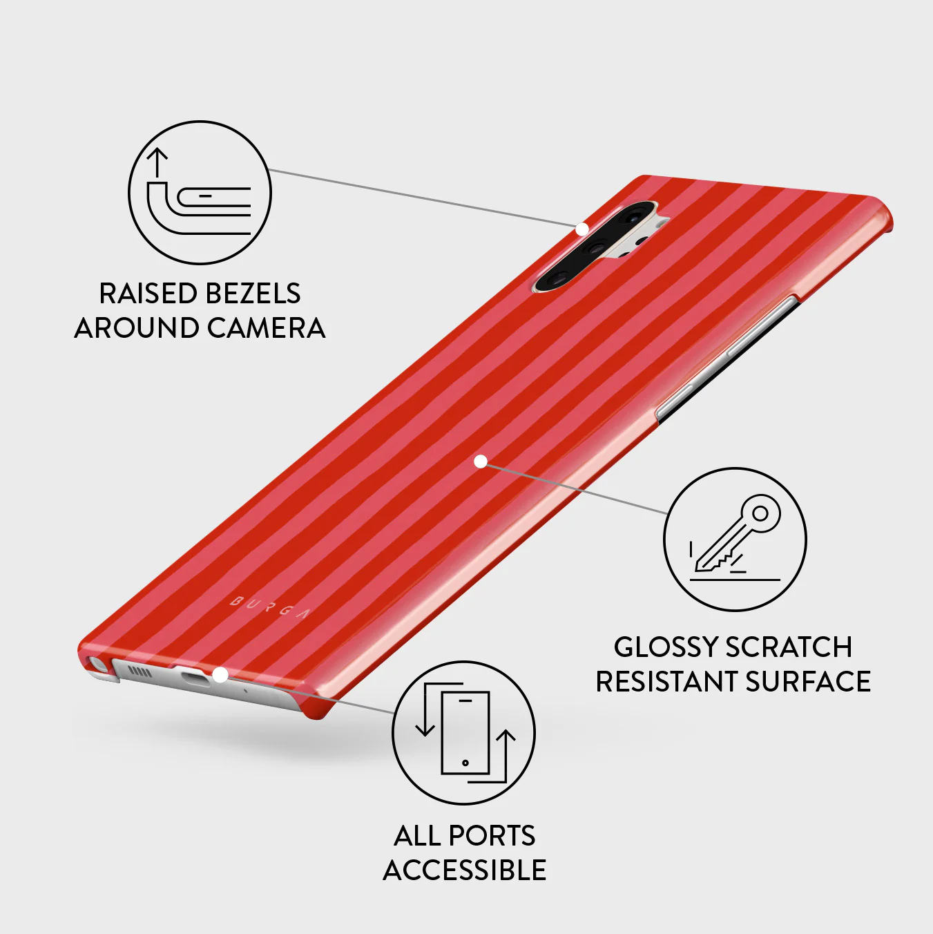 Pomegranate - Samsung Galaxy Note 10 Plus Case - Image 3