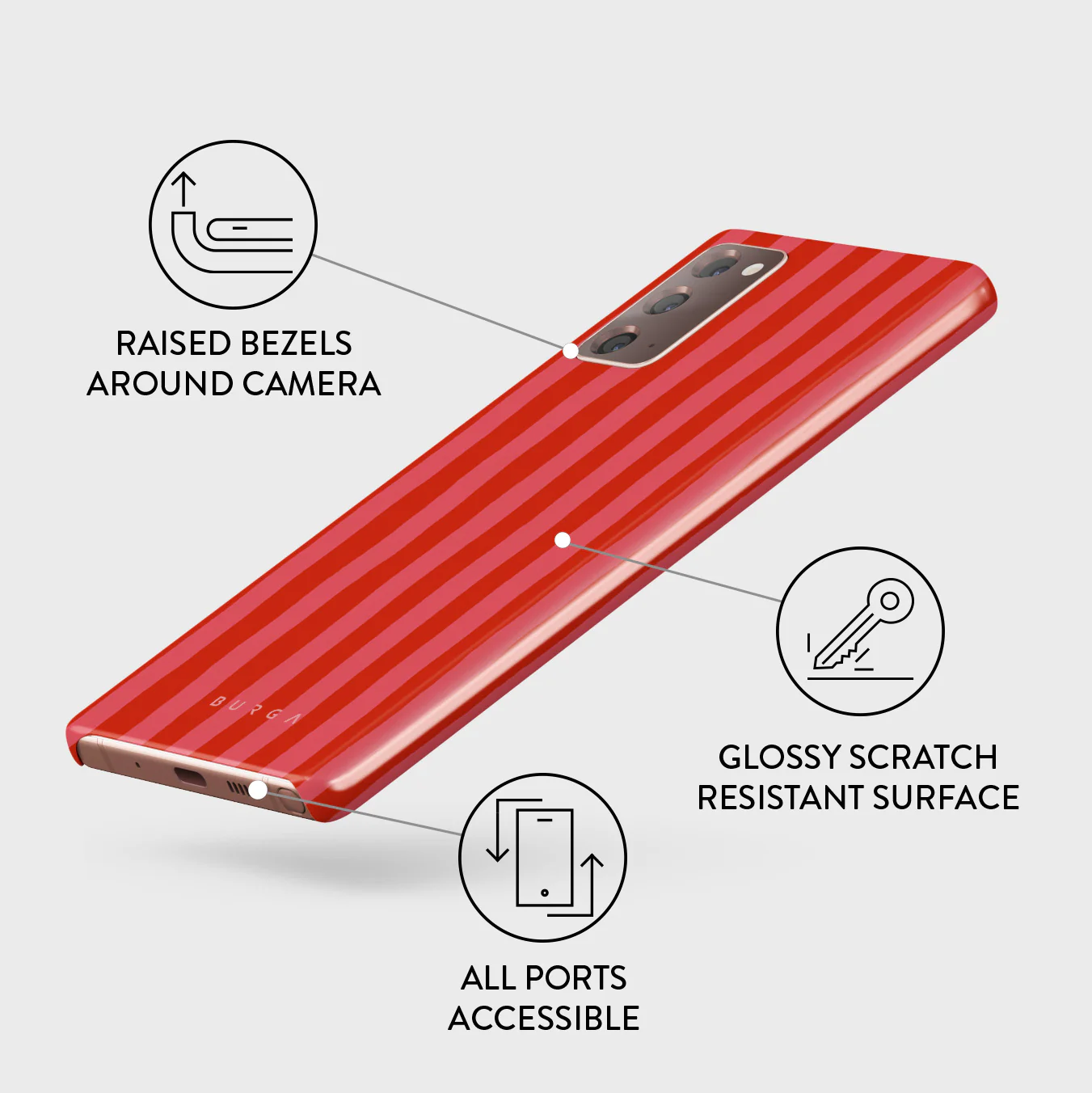 Pomegranate - Samsung Galaxy Note 20 4G / 5G Case - Image 3