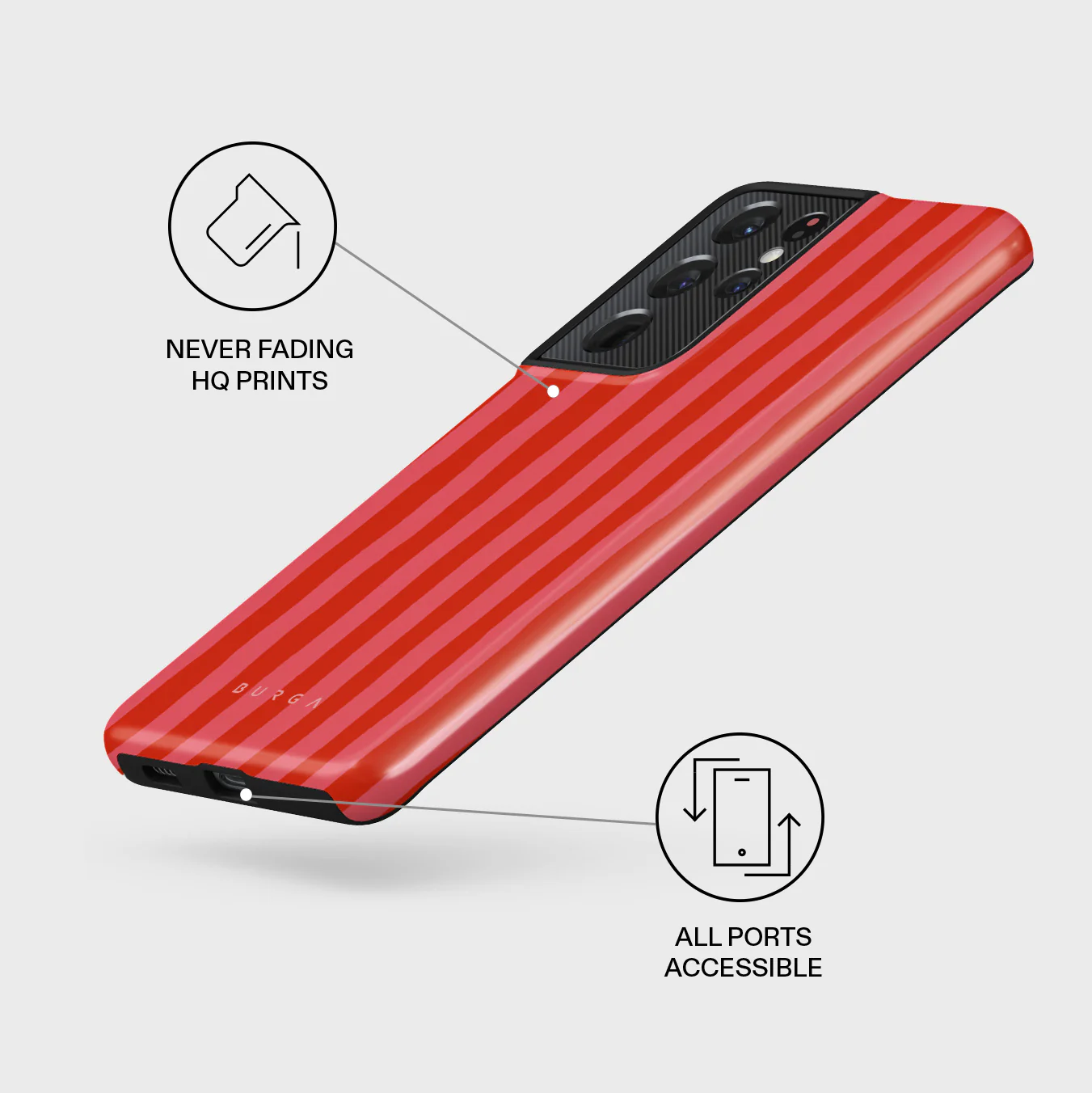 Pomegranate - Samsung Galaxy S21 Ultra Case - Image 3