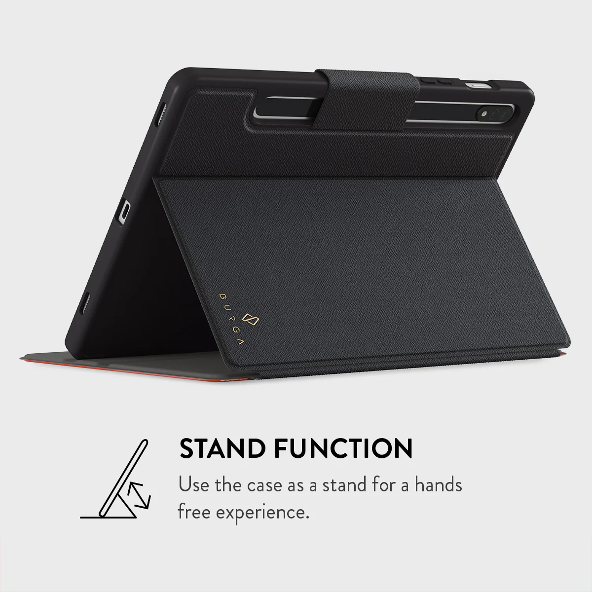 Pomegranate - Samsung Galaxy Tab S9+ FE Case - Image 4