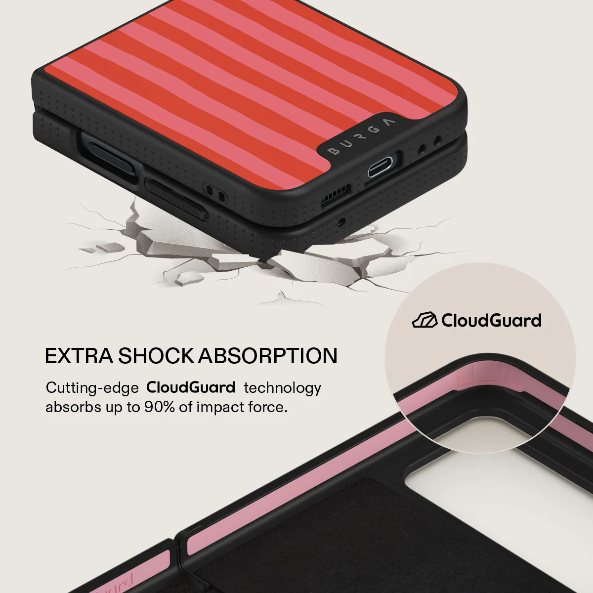 Pomegranate - Samsung Galaxy Z Flip 4 Case - Image 22