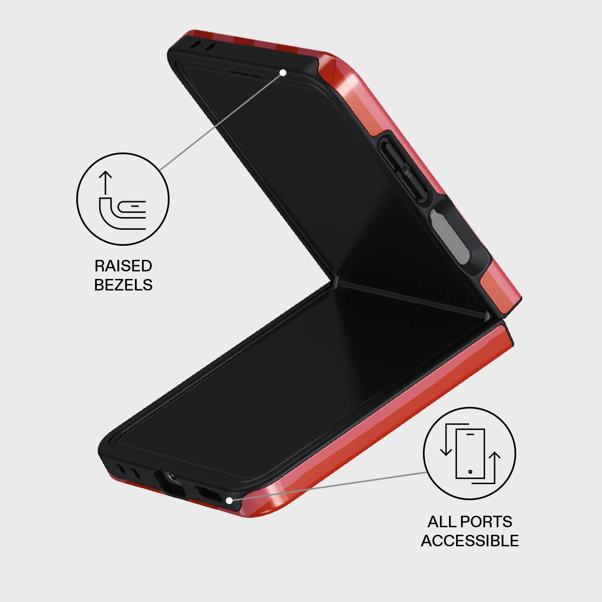 Pomegranate - Samsung Galaxy Z Flip 7 Case - Image 3