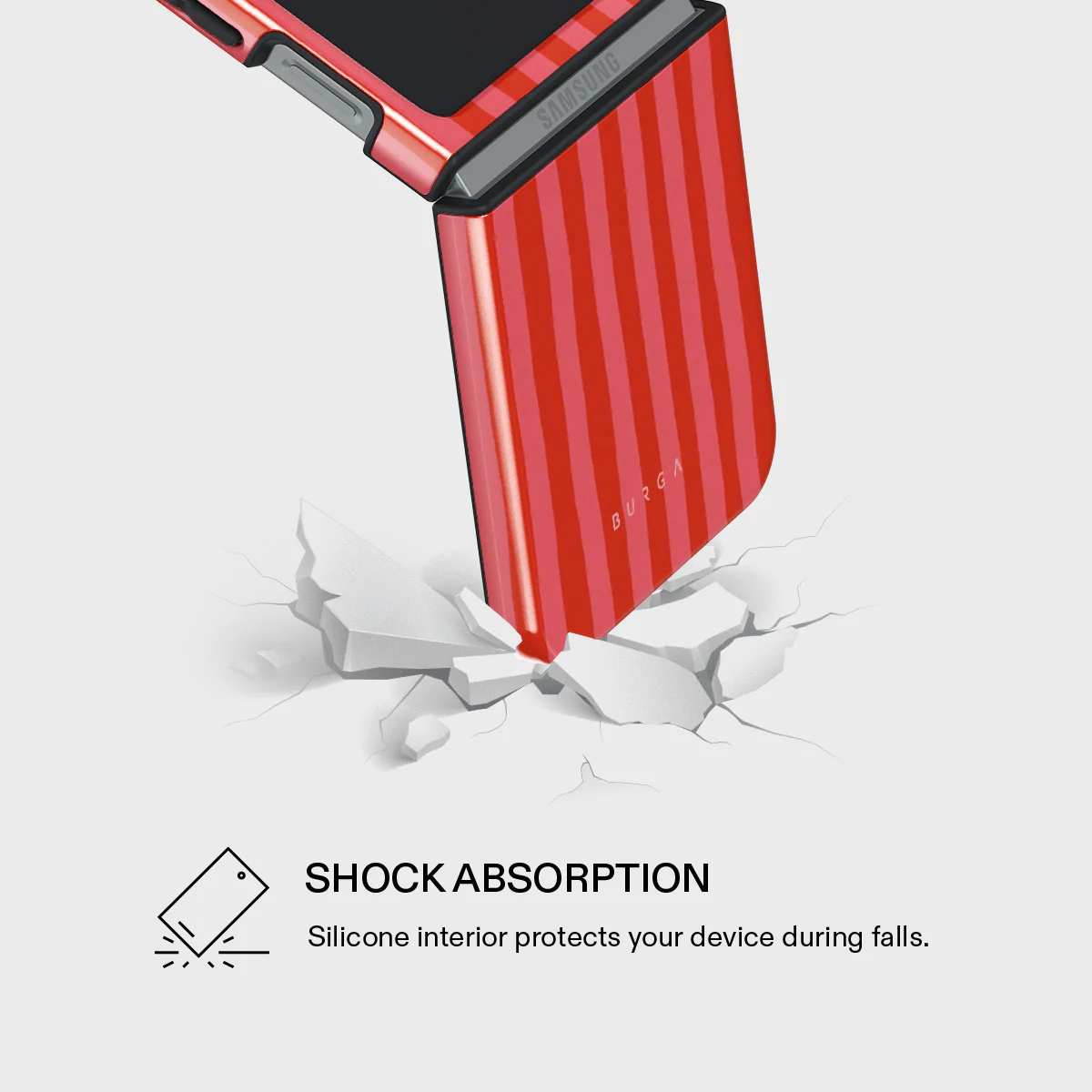 Pomegranate - Samsung Galaxy Z Flip 7 FE Case - Image 4
