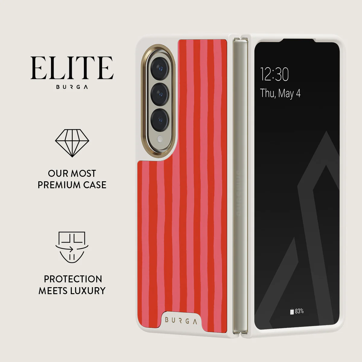 Pomegranate - Samsung Galaxy Z Fold 4 Case - Image 21