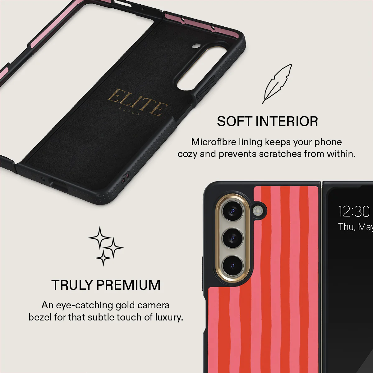 Pomegranate - Samsung Galaxy Z Fold 5 Case - Image 6
