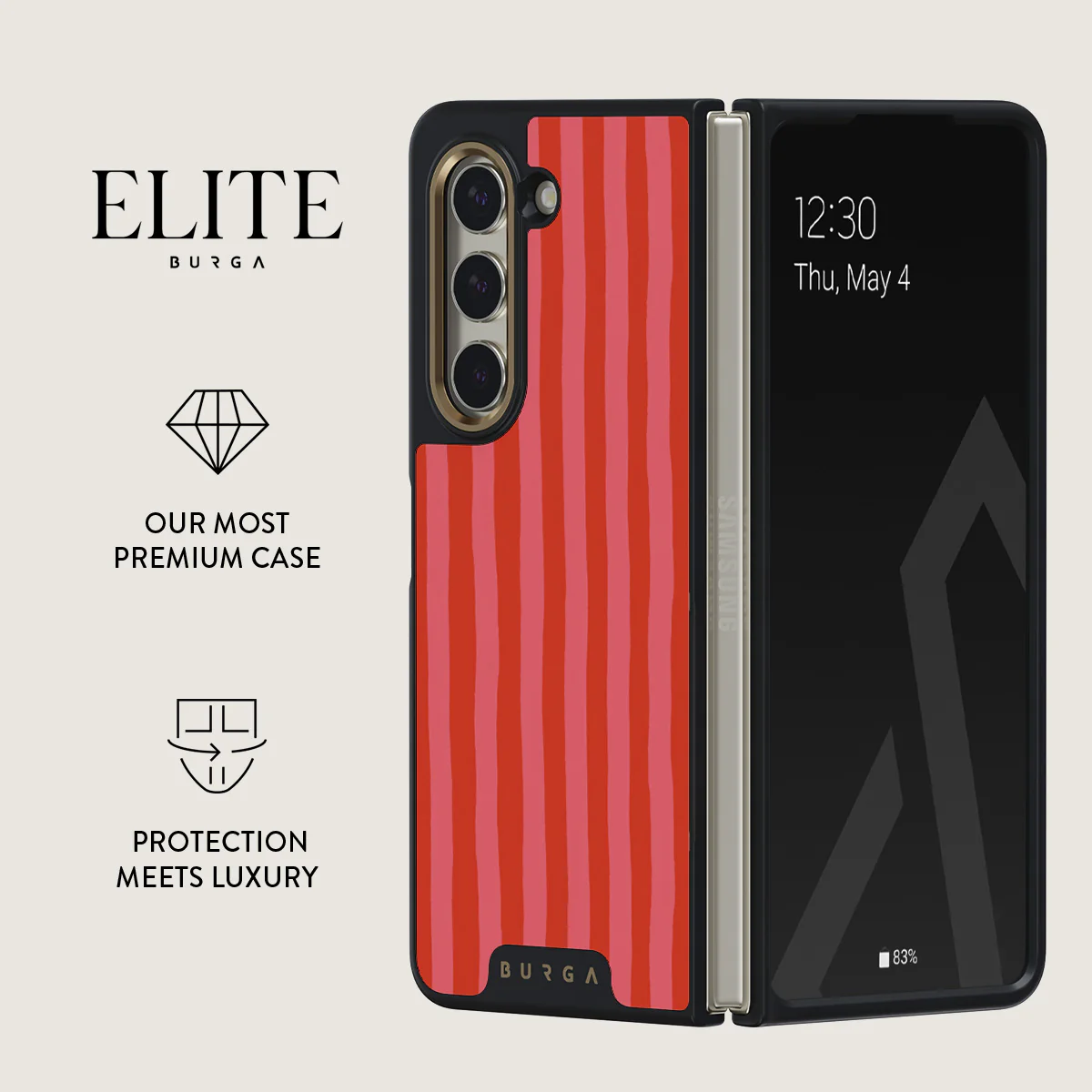 Pomegranate - Samsung Galaxy Z Fold 5 Case - Image 9