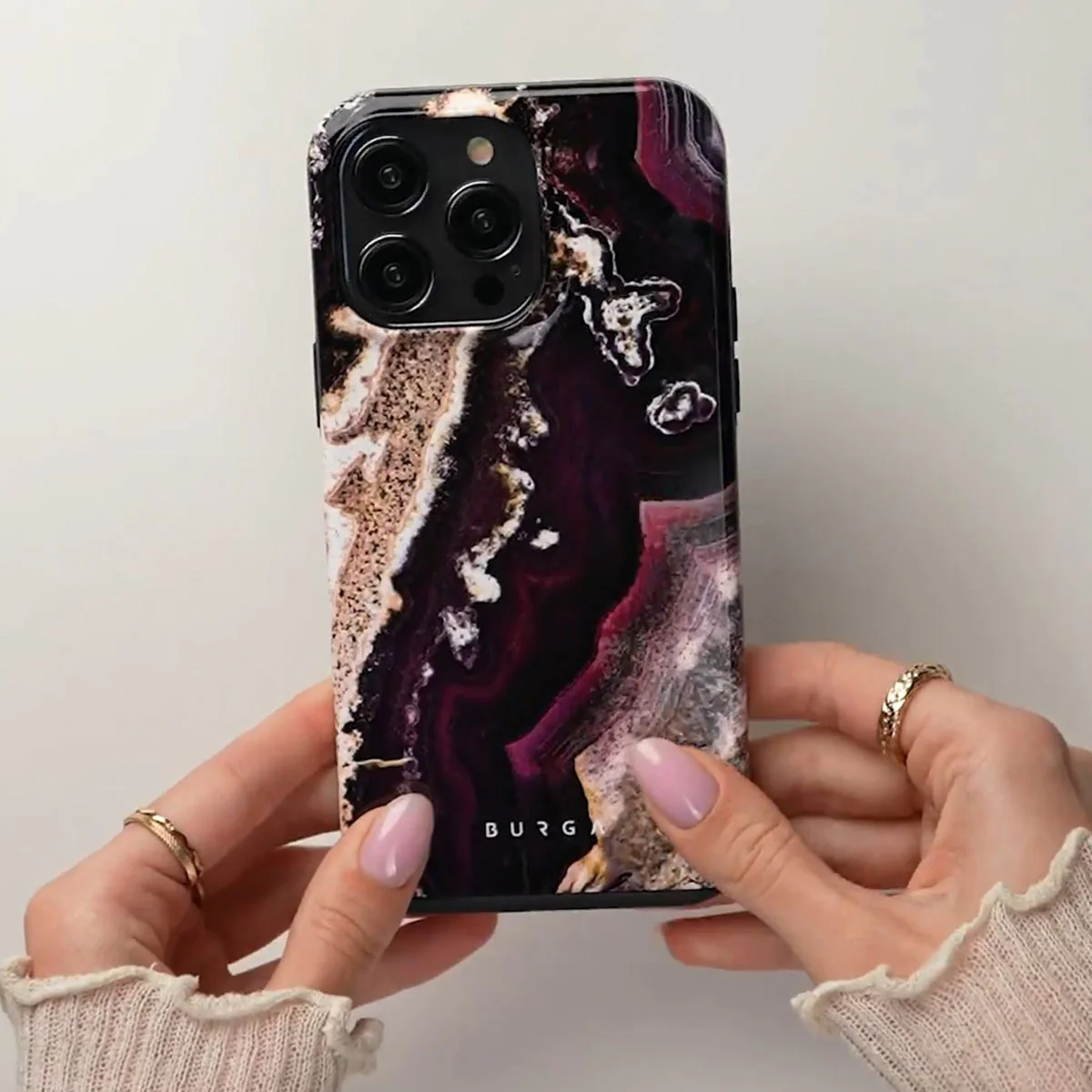 Purple Skies - Marble iPhone 17e Case - Image 5