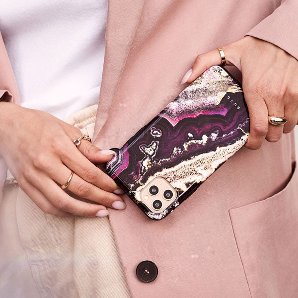 Purple Skies - Marble Samsung Galaxy S26 Plus Case - Image 46