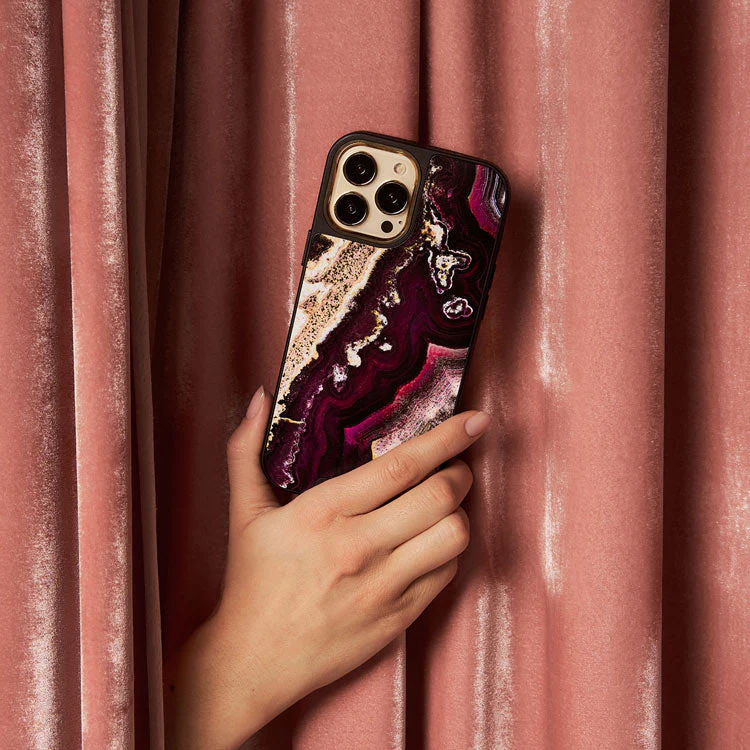 Purple Skies - Marble Samsung Galaxy S26 Plus Case - Image 48