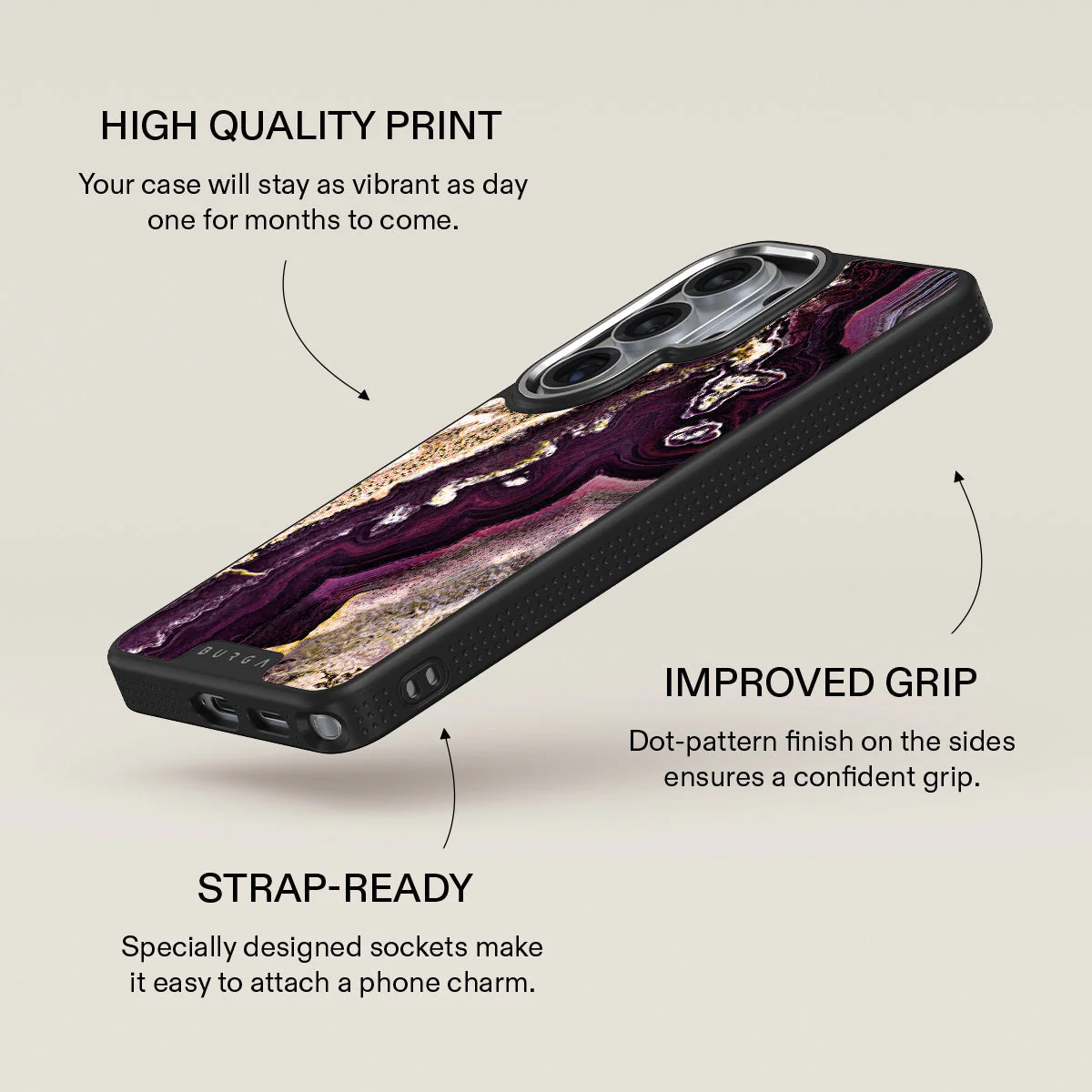 Purple Skies - Marble Samsung Galaxy S26 Ultra Case - Image 23