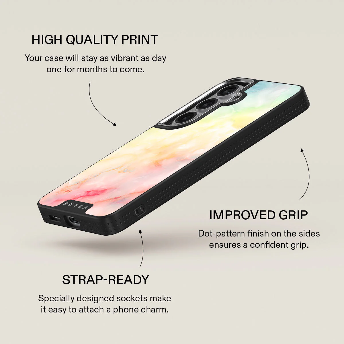 New Flame - Rainbow Samsung Galaxy S26 Plus Case - Image 23